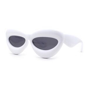 White Sunglasses Women Fashion Designer Candy Color Luxury Beach Festival  Party